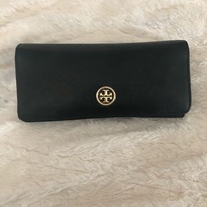 Tory Burch Black Envelope Wallet